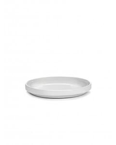 Serax Passe-Partout bord laag ø 18 cm h 2,5 cm porselein wit mat