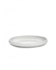 Serax Passe-Partout bord laag ø 22 cm h 2,5 cm porselein wit mat