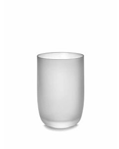 Serax Base glas 450 ml ø 8 cm h 12 cm glas frosted wit