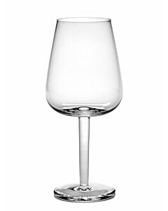 Serax Base witte wijnglas gebogen 500 ml ø 9 cm h 21 cm glas 