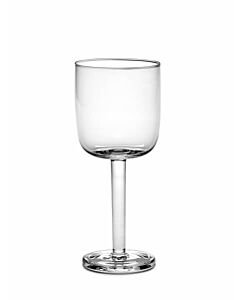 Serax Base witte wijnglas recht 270 ml ø 7,2 cm h 17 cm glas 