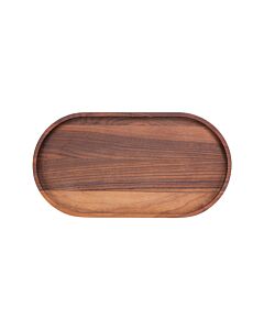 Bowls and Dishes Pure Walnut Wood serveertray ovaal 32 cm