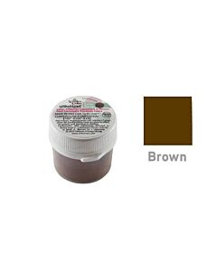 Silikomart kleurstofpoeder vetoplosbaar 5 gram bruin