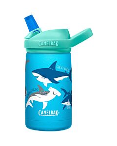 Camelbak Eddy+ Kids Vacuum Insulated drinkfles 350 ml rvs Sharks of the World 