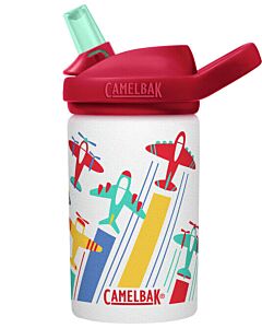 Camelbak Eddy+ Kids Single Wall drinkfles 400 ml rvs Airplanes