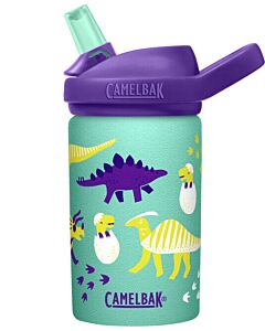 Camelbak Eddy+ Kids Single Wall drinkfles 400 ml rvs Hatching Dinos