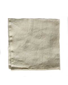 Charvet PRIMO servet 45 x 45 cm linnen wit