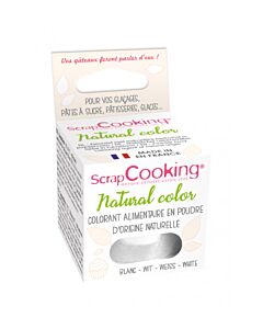 ScrapCooking Natural Origin kleurstofpoeder 10 gram Cream