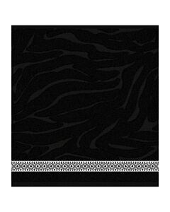 Oldenhof Africa handdoek 50 x 55 cm katoen zwart