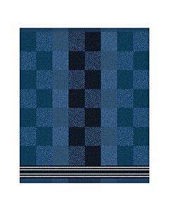 Oldenhof Feller handdoek 50 x 55 cm katoen blauw