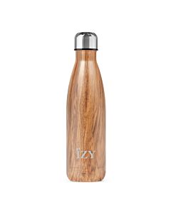 IZY Bottles drinkfles 500 ml Design Brown rvs