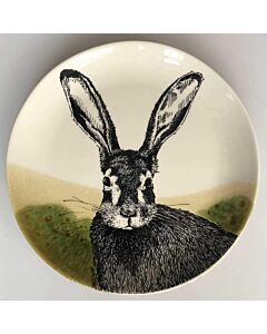 Duro Hunting Hare bord 30 cm aardewerk
