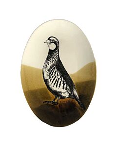 Duro Hunting Partridge ovaal bord 39 x 28 cm aardewerk