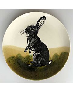Duro Hunting Rabbit serveerschaal 38 cm aardewerk