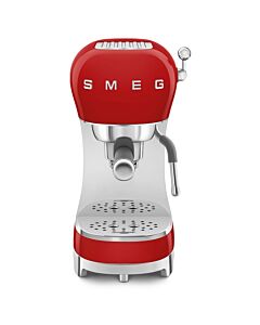 Smeg 50's style handmatige espressomachine rood