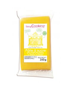 ScrapCooking fondant 250 gram geel
