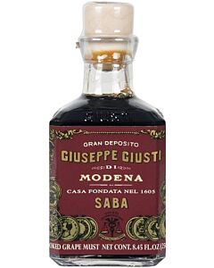 Giuseppe Giusti Saba Cubica druivenmost 250 ml