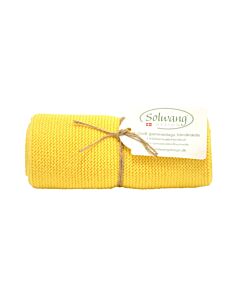 Solwang Design handdoek 32 x 47 cm katoen Warm Yellow