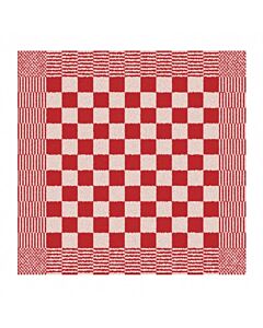 Oldenhof Barbeque handdoek 50 x 55 katoen rood
