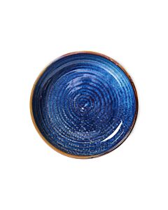 HK Living Chef Ceramics ACE7142 diep bord ø 19,3 cm aardewerk Rustic Blue