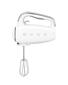 Smeg 50's style handmixer staal wit