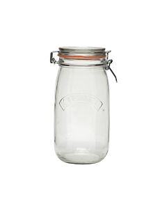 Kilner weckpot met beugel 1,5 liter glas transparant