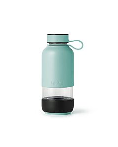 Lékué Bottle To Go drinkfles 600 ml glas/kunststof turquoise