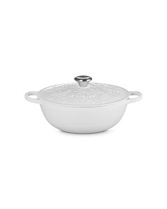 Le Creuset Olive Collection wok-braadpan ø 28 cm gietijzer katoen