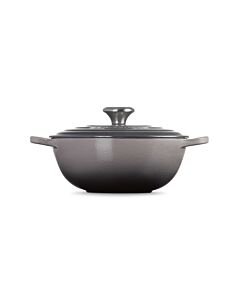 Le Creuset wok-braadpan 5,3 liter ø 26 cm gietijzer Flint