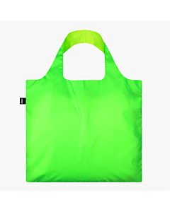 Loqi Bag - Neon Green Recycled opvouwbare tas