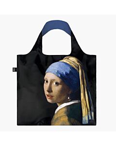 Loqi Girl With The Pearl Earring opvouwbaar tasje recycled polyester