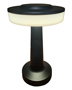Mansion Atmosphere Touch tafellamp ø 22,5 x 29,5 cm Abetone Matt Black