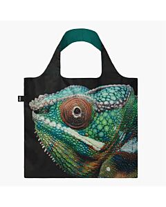 Loqi National Geographic - Panther Chameleon opvouwbaar tasje polyester