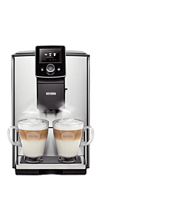 Nivona CafeRomatica 825 volautomatische espressomachine rvs mat zwart/chroom