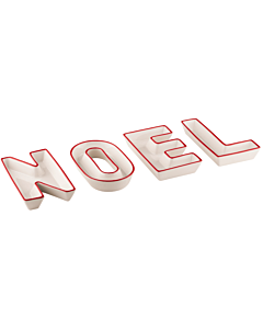 Ladelle Letters Noel schalenset porselein 4-delig