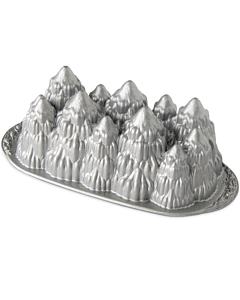 Nordic Ware Alpine Forest loafpan 29 cm x 10 cm zilver