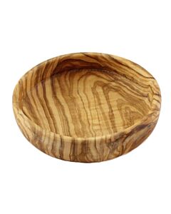 Bowls and Dishes Pure Olive Wood schaal wijd ø 14 cm olijfhout
