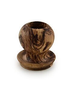 Bowls and Dishes Pure Olive Wood pincho-houder rond model olijfhout