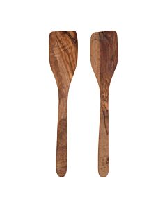Bowls and Dishes Pure Olive Wood spatels recht 30 cm 2-delig