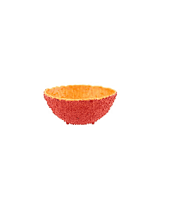 Oldenhof Jackfruit saladeschaal ø 25 cm aardewerk oranje