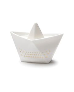 Ototo Paper Boat thee-ei 6,5 cm kunststof wit