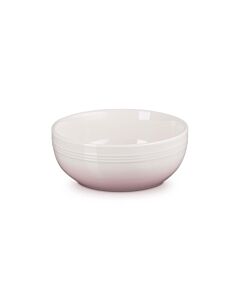 Le Creuset Coupe Collection kom ø 16 cm aardewerk shell pink