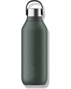 Chilly's Bottle waterfles 500 ml rvs Pine Green