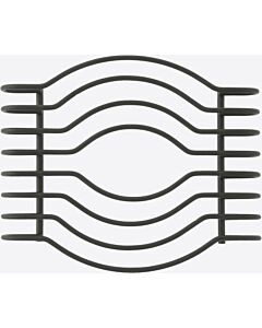 Point Virgule Wire pannenonderzetter 18,5 x 15 cm rvs zwart