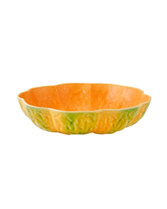 Bordallo pompoen pastabord ø 26 cm aardewerk oranje