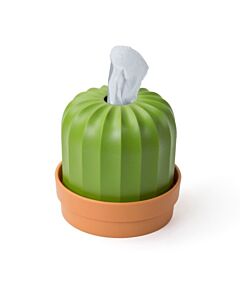 Qualy Cactiss servethouder ø 15 cm kunststof oranje/groen