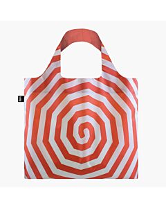 Loqi Bag Spirals Red Recycled