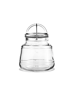 Holmegaard Scala voorraadpot 0,75 liter 16,4 cm glas