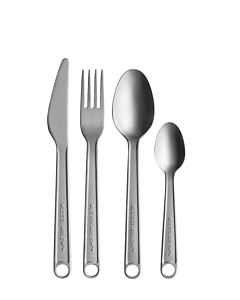 Alessi VA02S4 Conversational Objects bestekset 1-persoons rvs 4-delig