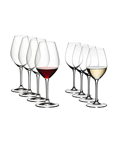 Riedel Wine Friendly wijnglazenset kristalglas 8-delig